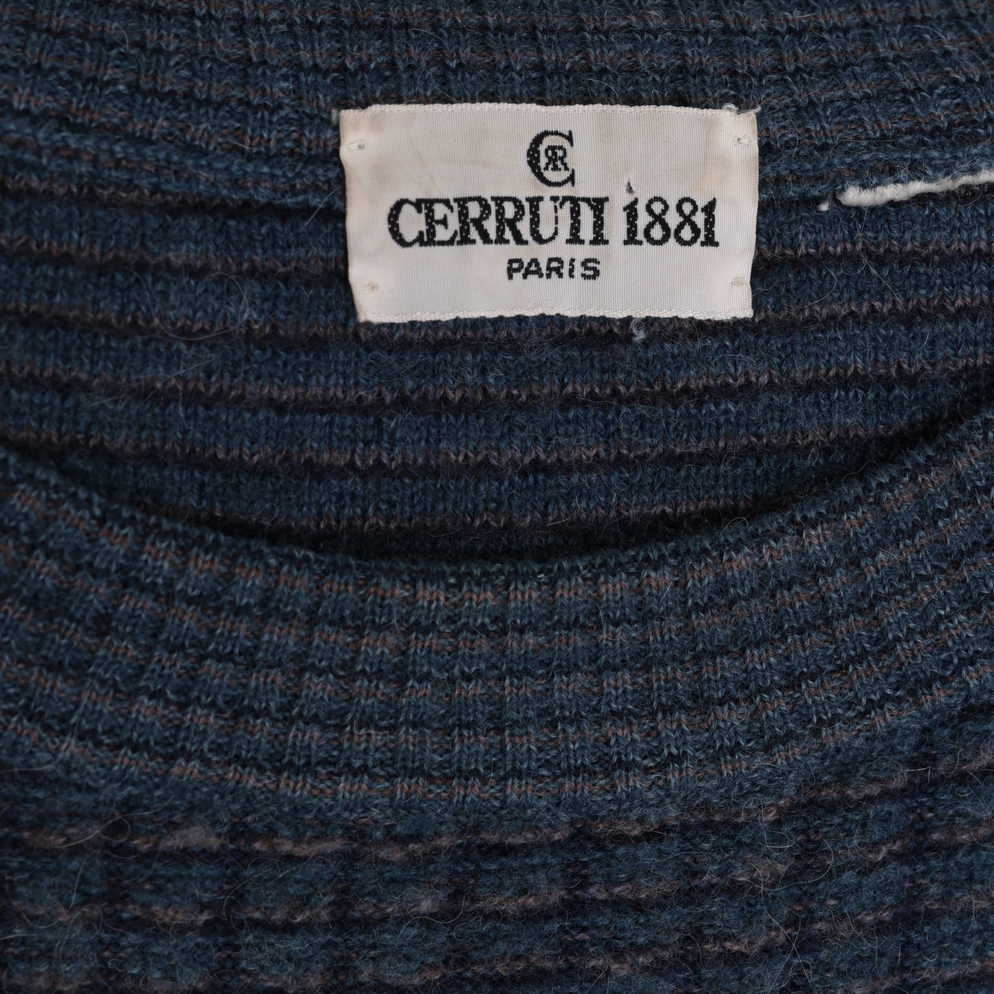 90s, Lambswool, Waffle-Grid, Biella Textile Lineage