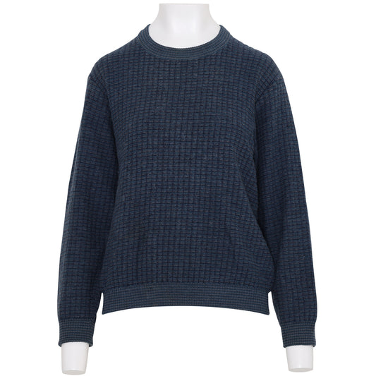 90s, Lambswool, Waffle-Grid, Biella Textile Lineage