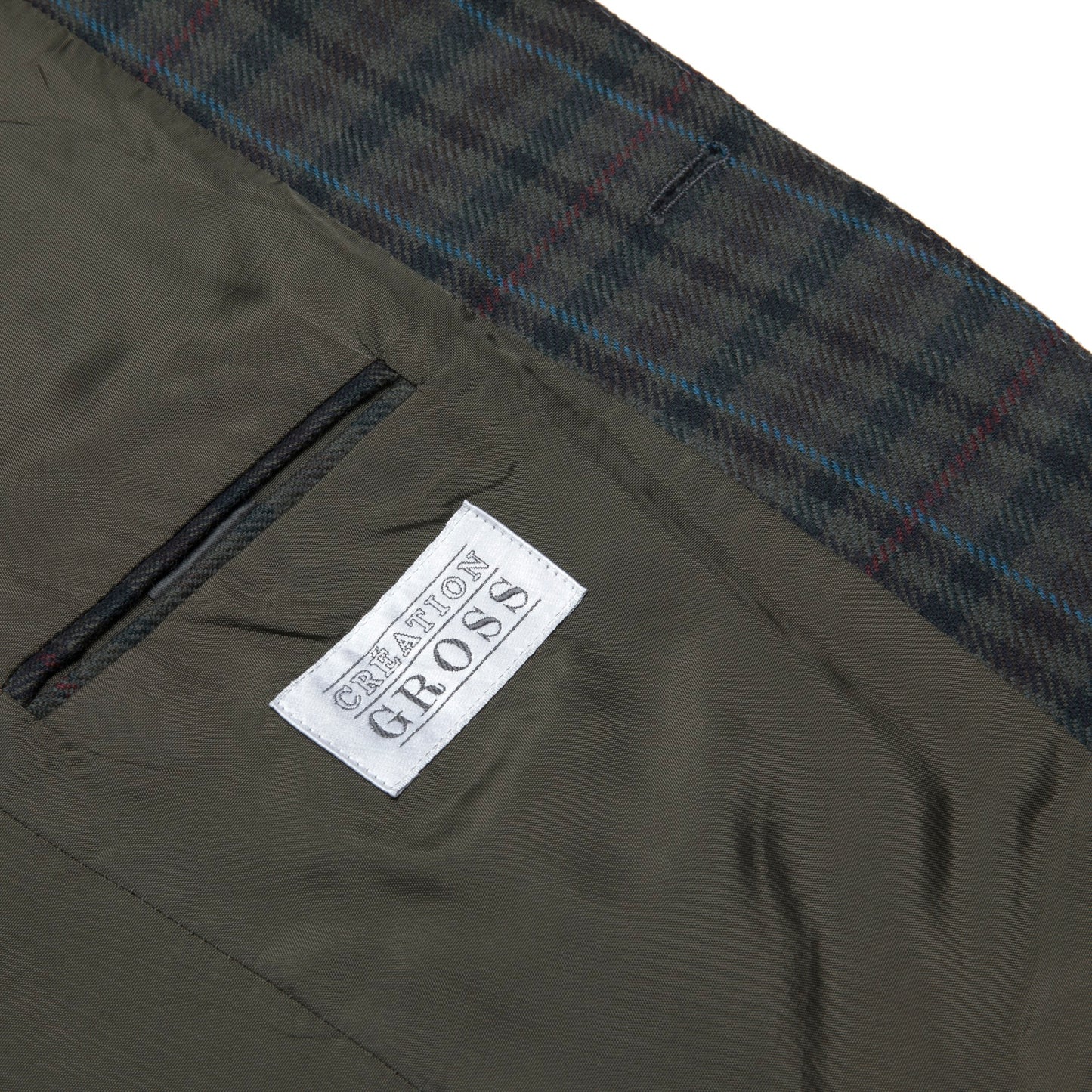 Woolmark, Lambswool Flannel, Prince of Wales Check