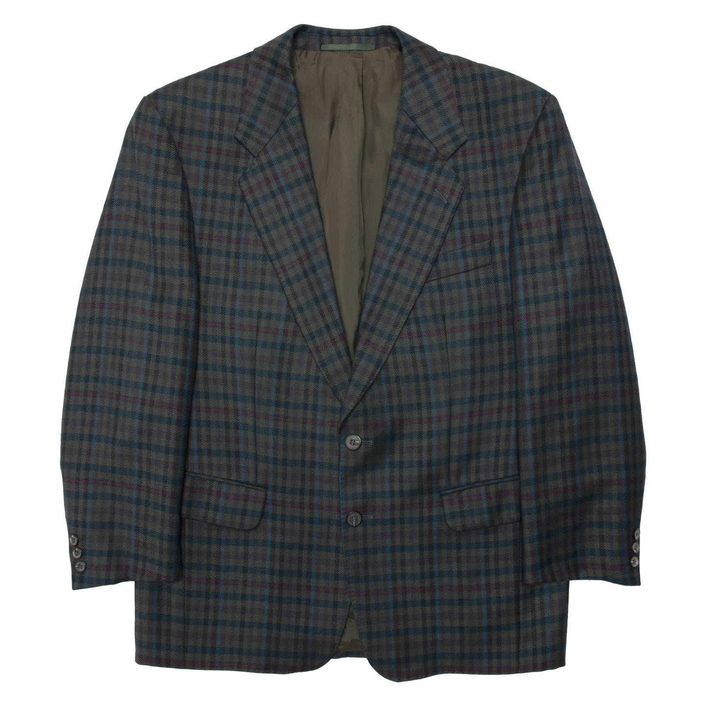 Woolmark, Lambswool Flannel, Prince of Wales Check