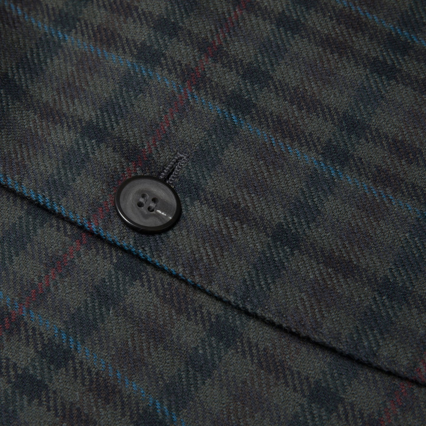 Woolmark, Lambswool Flannel, Prince of Wales Check