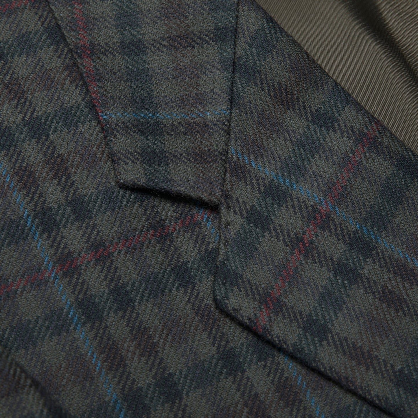 Woolmark, Lambswool Flannel, Prince of Wales Check