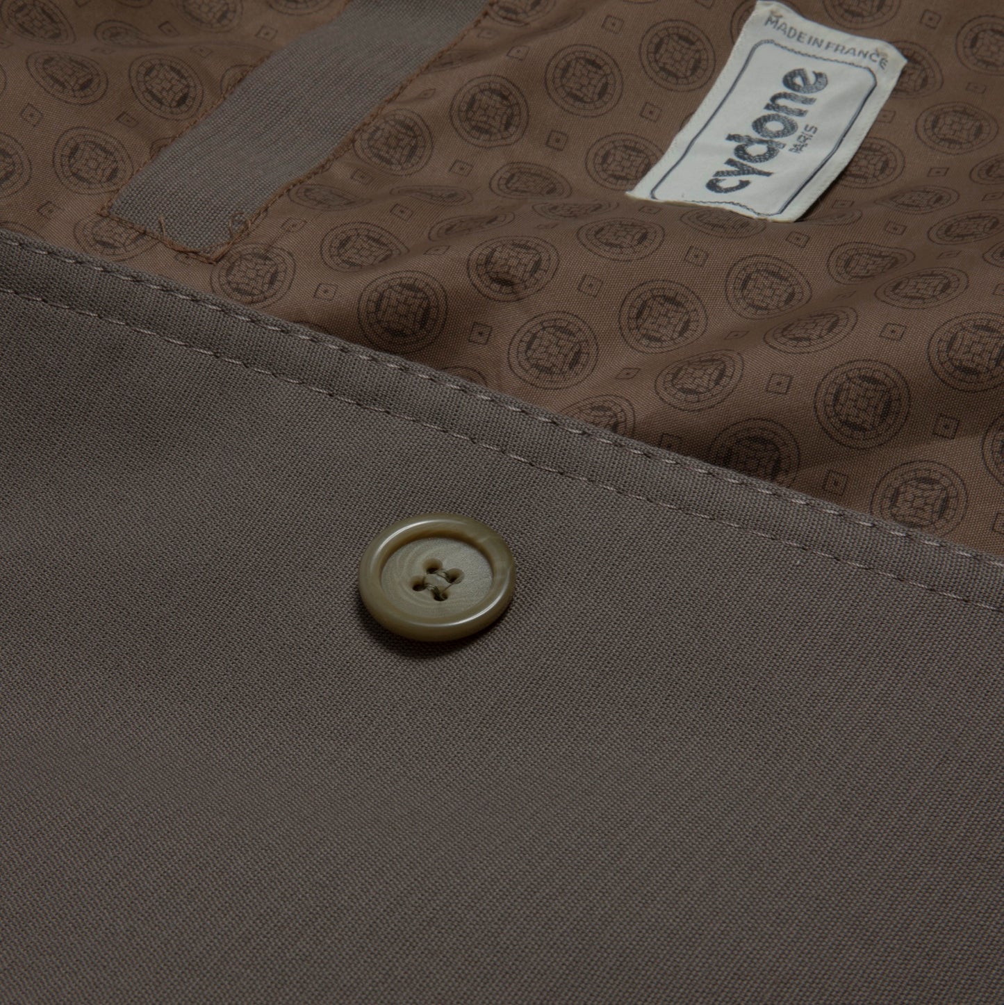 Trevira Tabby Weave Balmacaan Coat