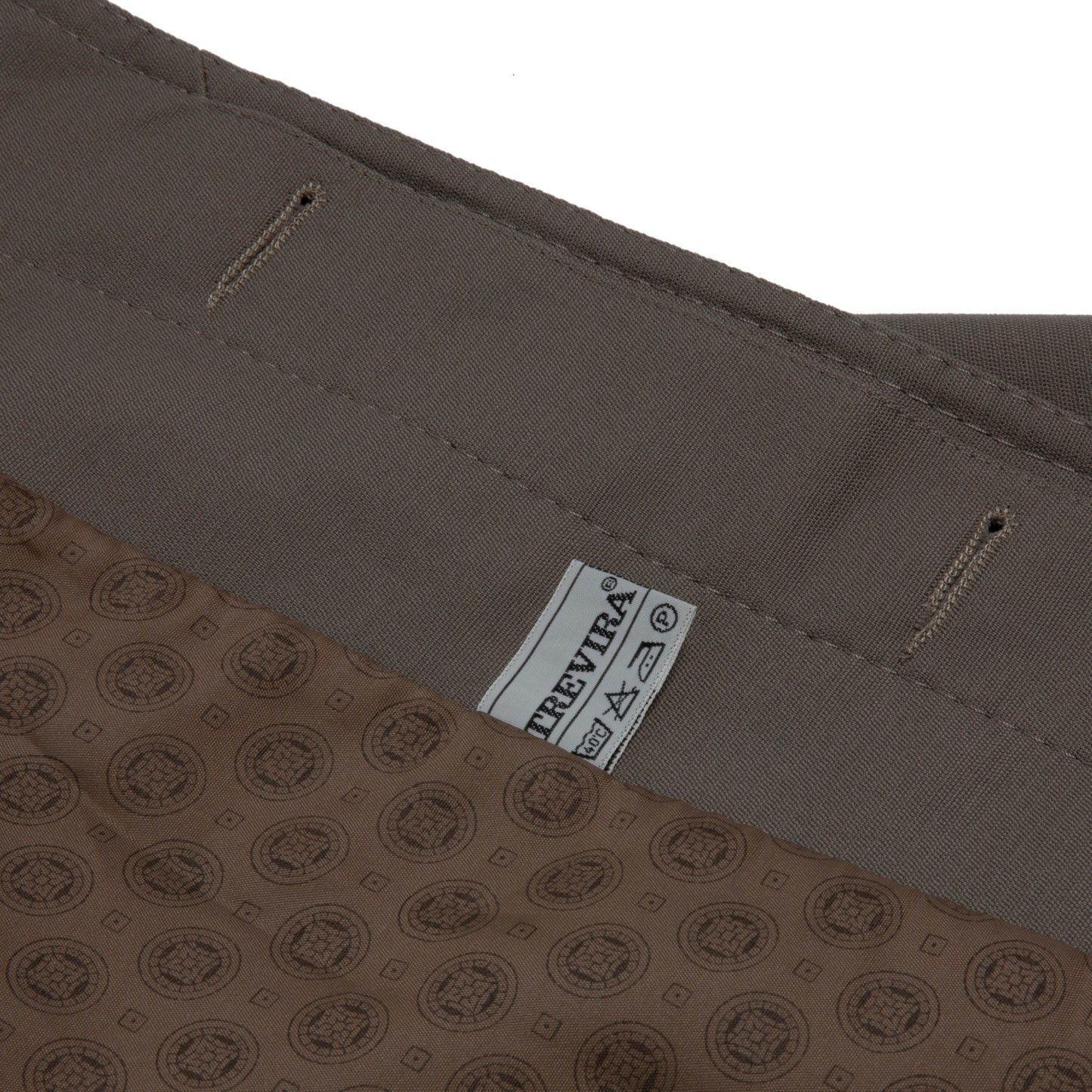Trevira Tabby Weave Balmacaan Coat