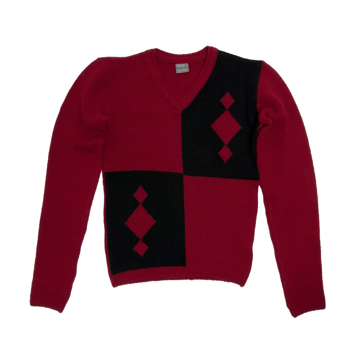 70s, Intarsia, Structured Shoulders, Equestrian