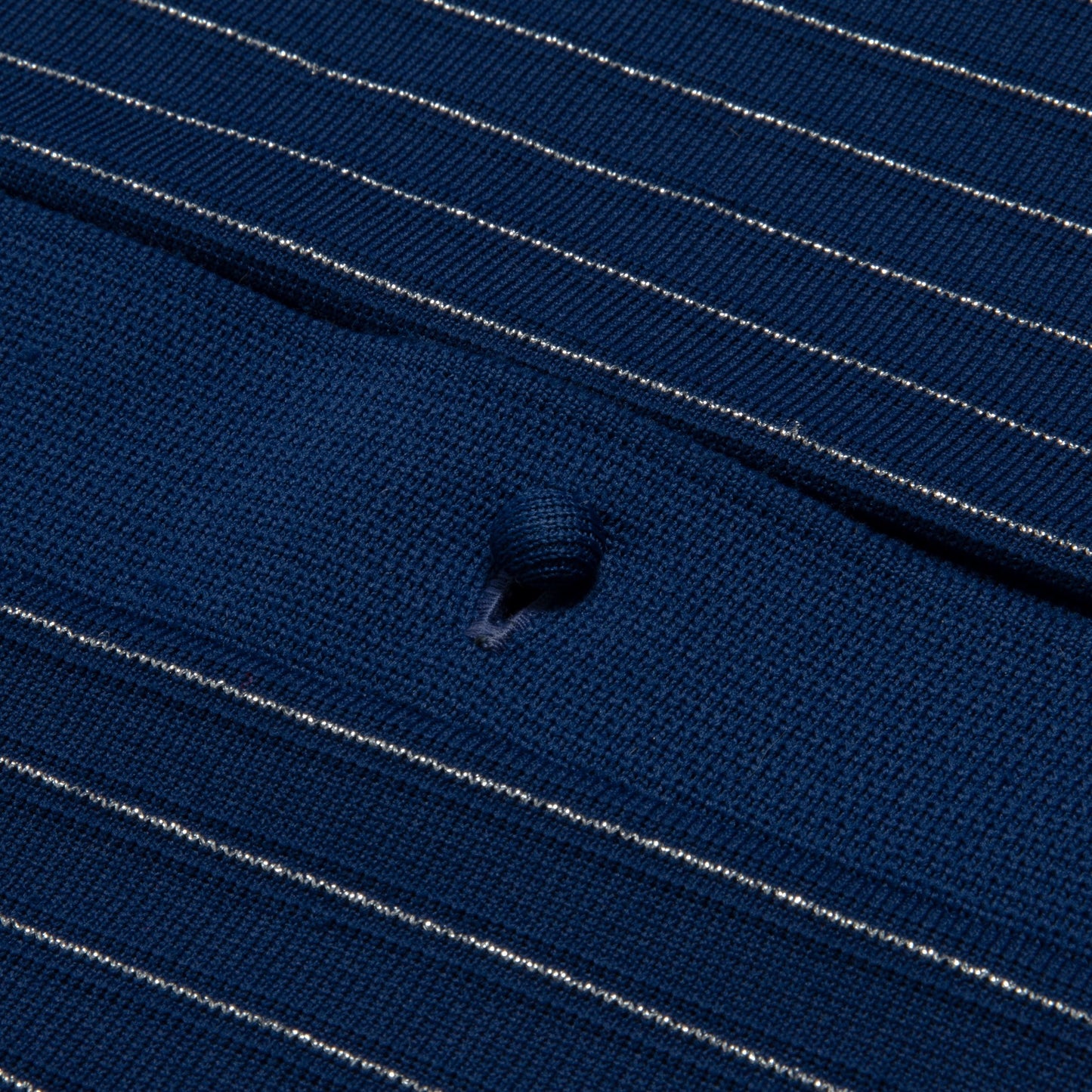 Rib Slip Stitch Oblong Collar Cardigan