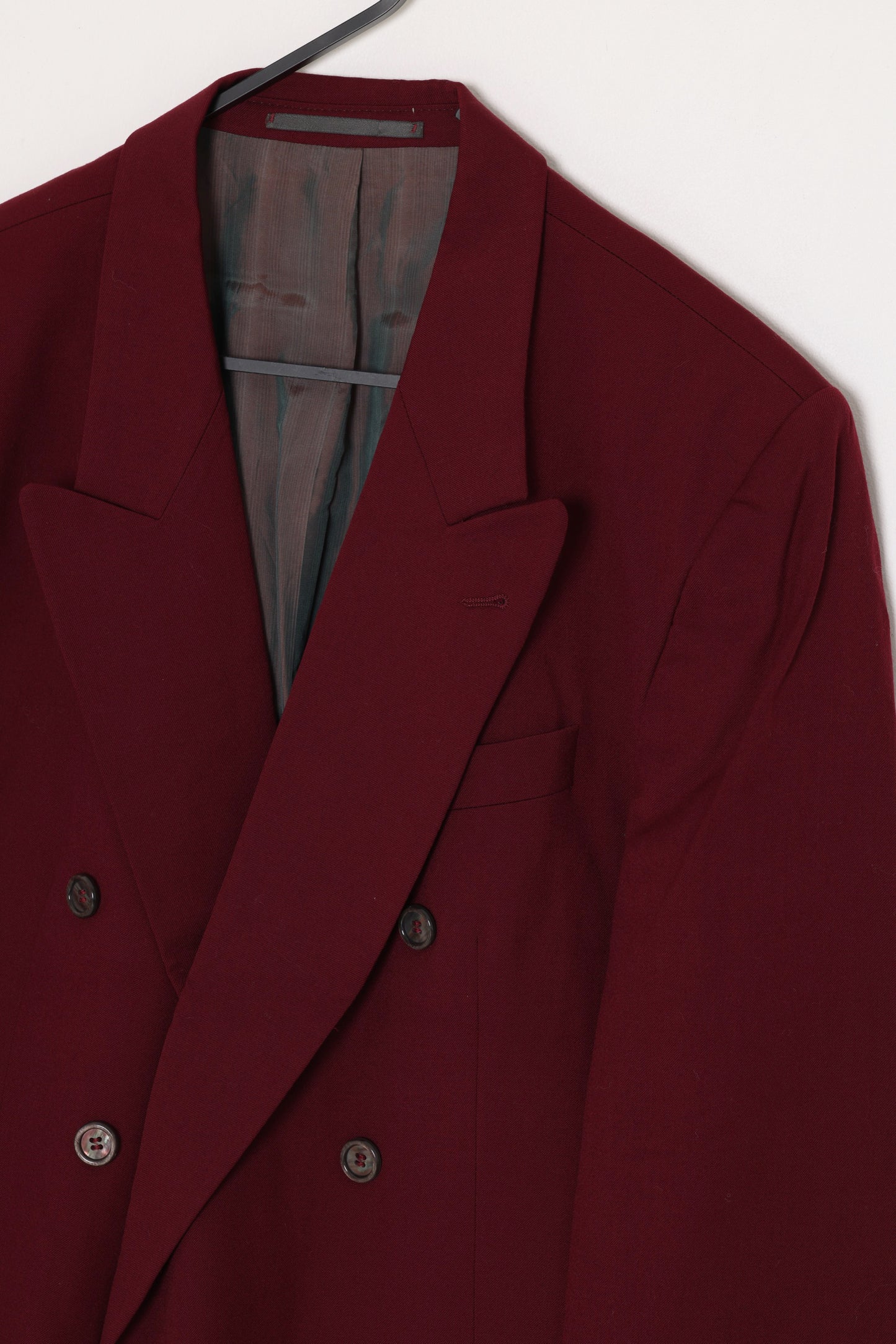 Double-Breasted Blazer, Wool Shell, Late Cold War Period, West Germany