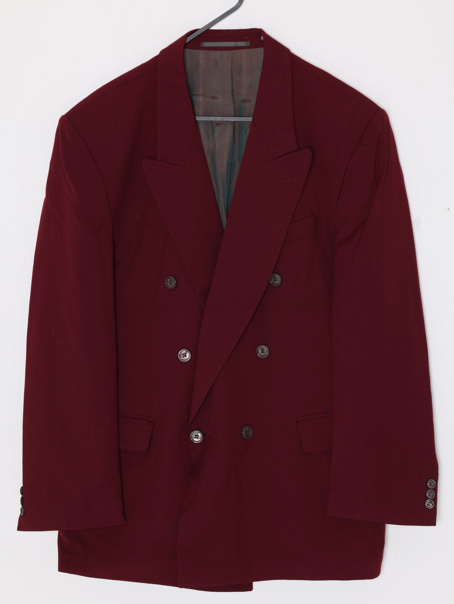 Double-Breasted Blazer, Wool Shell, Late Cold War Period, West Germany