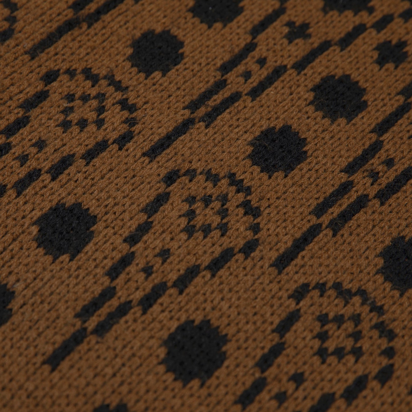 Vintage, 1970s, Jacquard, Thermal, Celestial