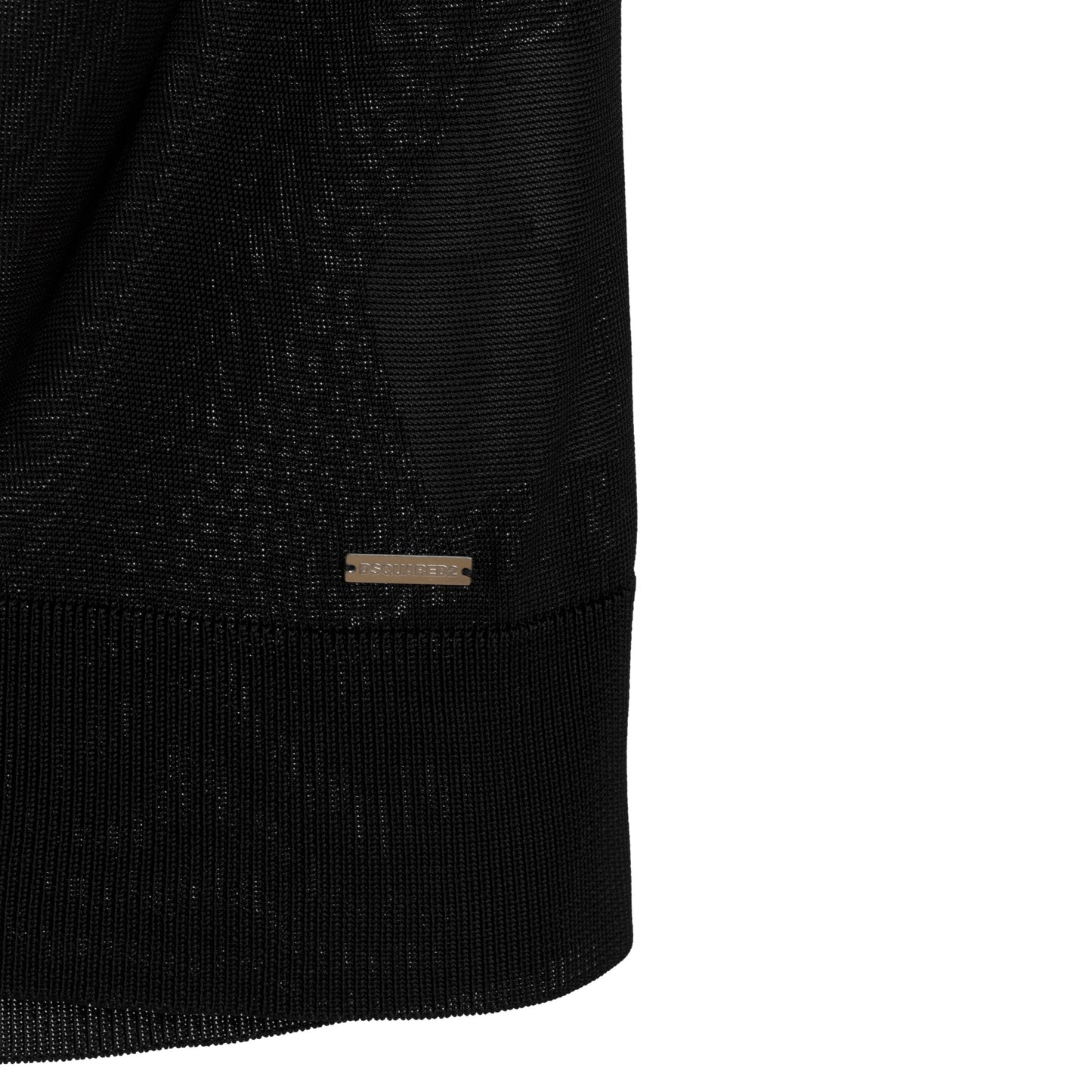Rib Stitch Viscose Polo Shirt