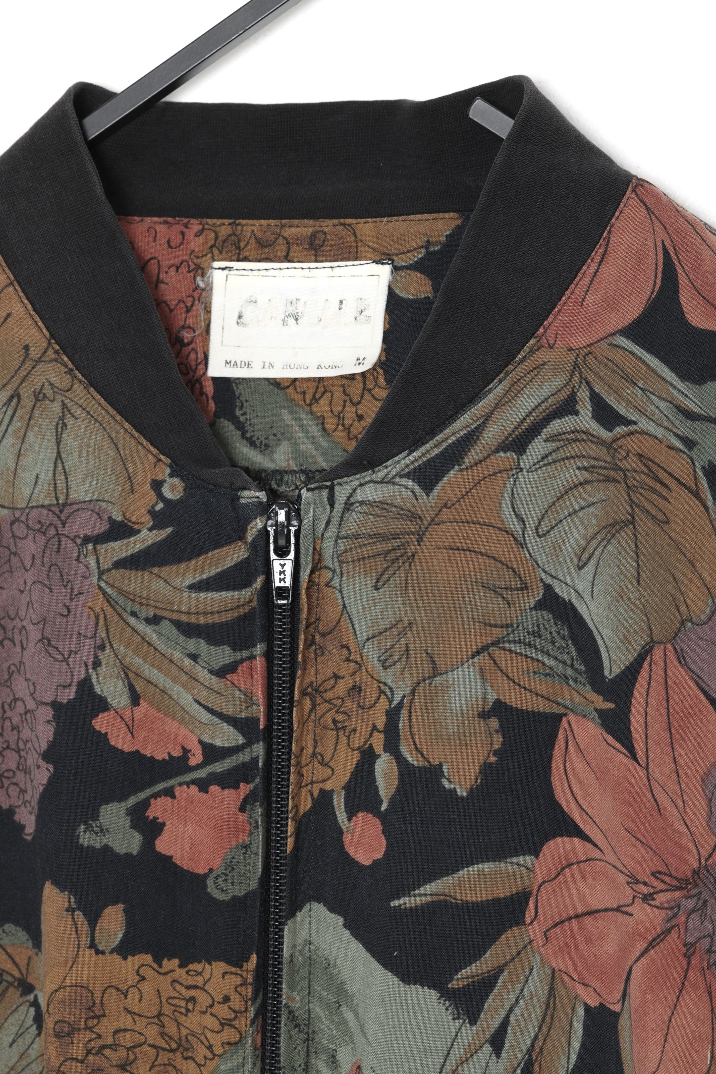 Early-1990s, Botanical Viscose Bomber Jacket