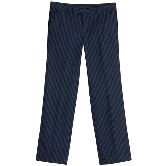 40s, WWII-era Hardware, Chalk-Stripe Flannel, Savile Row
