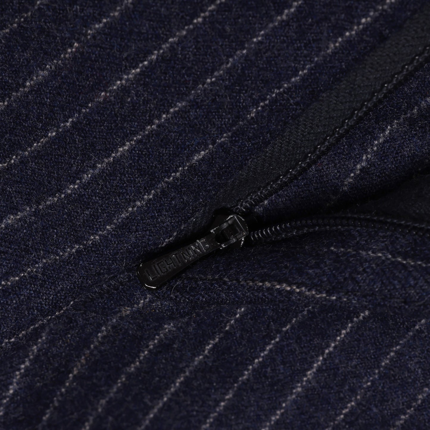 40s, WWII-era Hardware, Chalk-Stripe Flannel, Savile Row