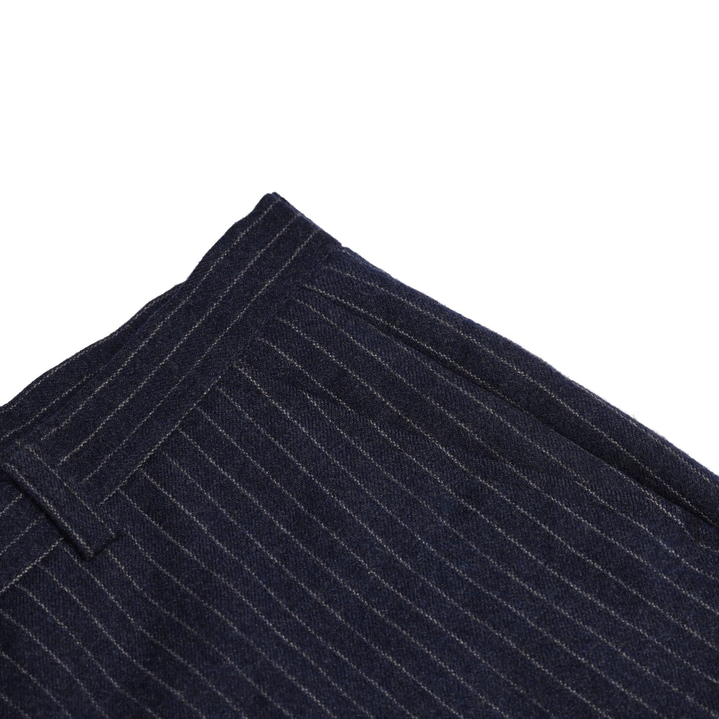 40s, WWII-era Hardware, Chalk-Stripe Flannel, Savile Row