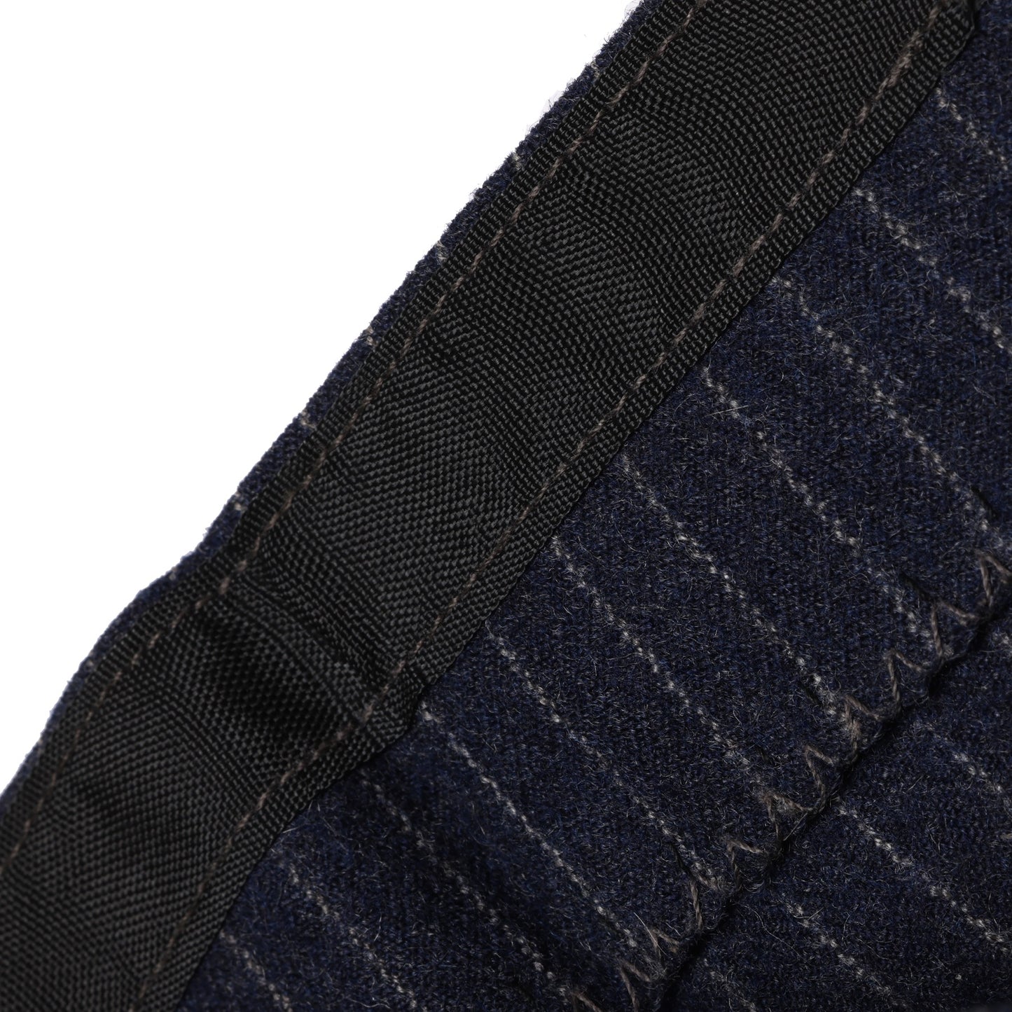 40s, WWII-era Hardware, Chalk-Stripe Flannel, Savile Row