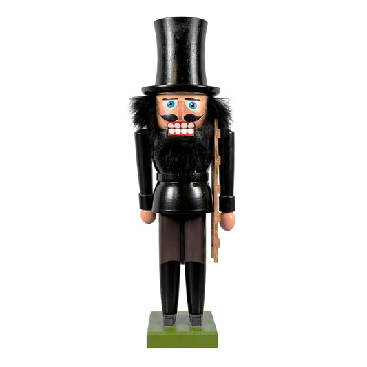 Chimney Sweep Nutcracker, Lever-Action Composite with Applied Ladder, GDR-era