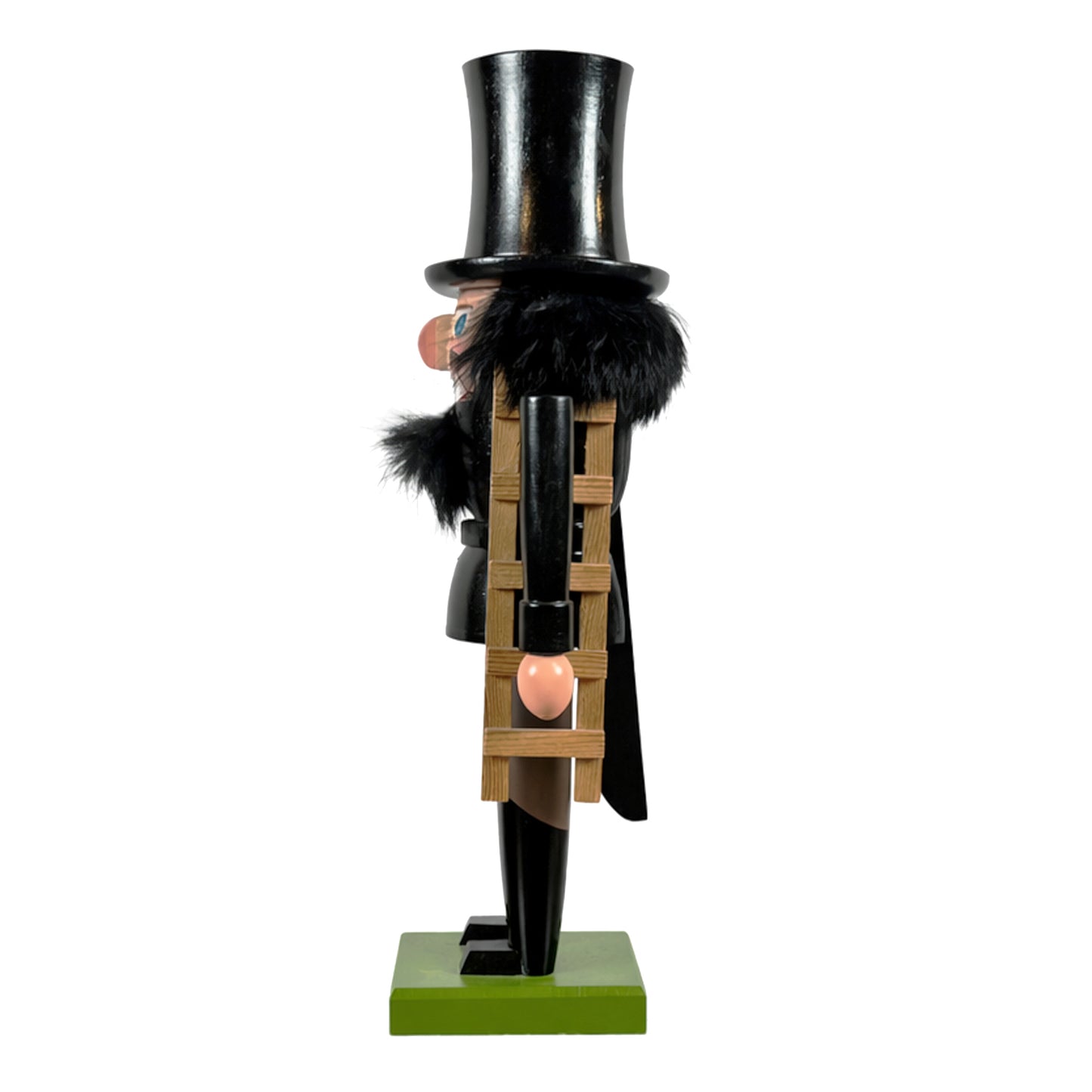 Chimney Sweep Nutcracker, Lever-Action Composite with Applied Ladder, GDR-era