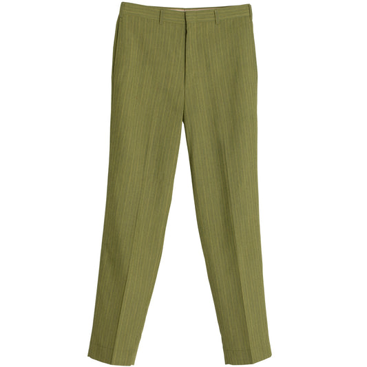 Tropical Wool, High-Rise Cut, Zigzag Stitching, Leisurewear Hybrid