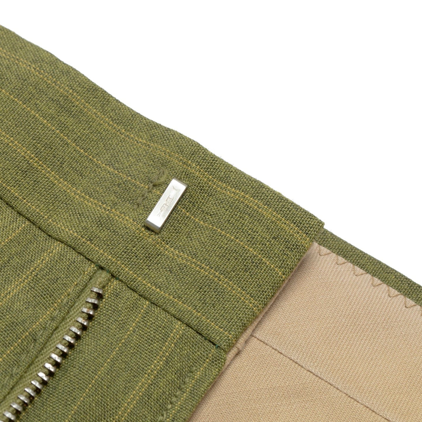 Tropical Wool, High-Rise Cut, Zigzag Stitching, Leisurewear Hybrid