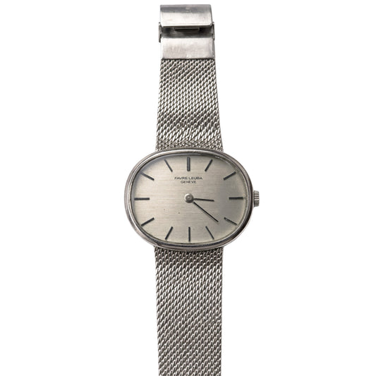Two-Hand Manual Wind, Milanese Mesh Bracelet, Late 1960s