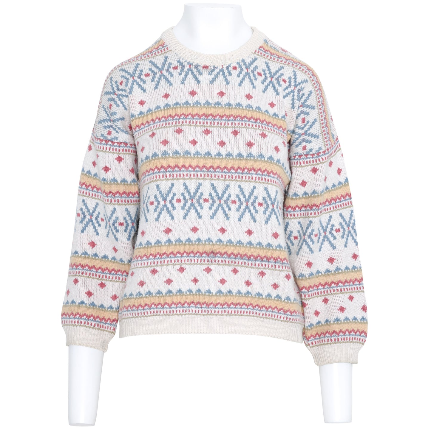 Vintage, 1970s, Fair Isle