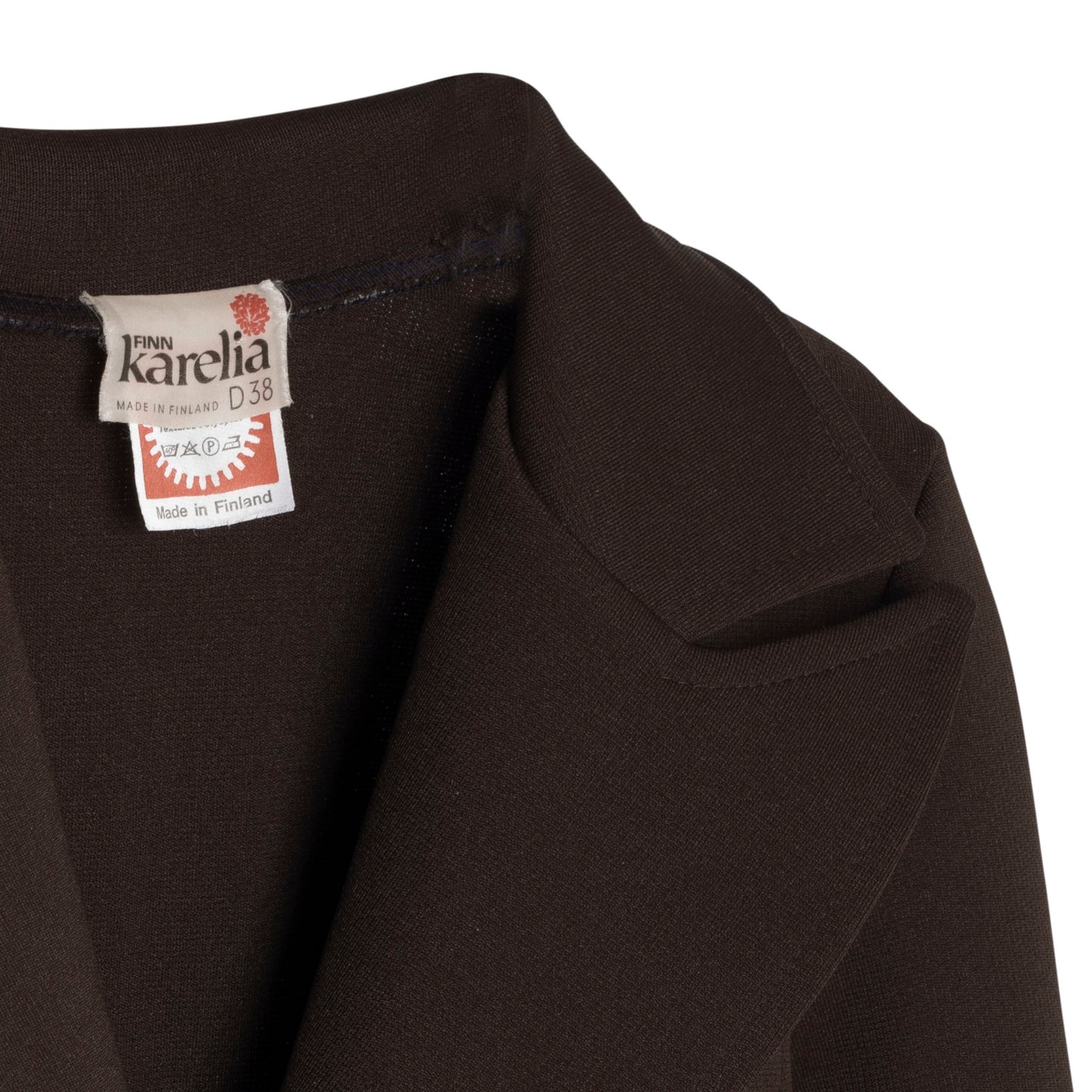 Finnlene Tech Knit Wide Peaked Pinch Back Blazer