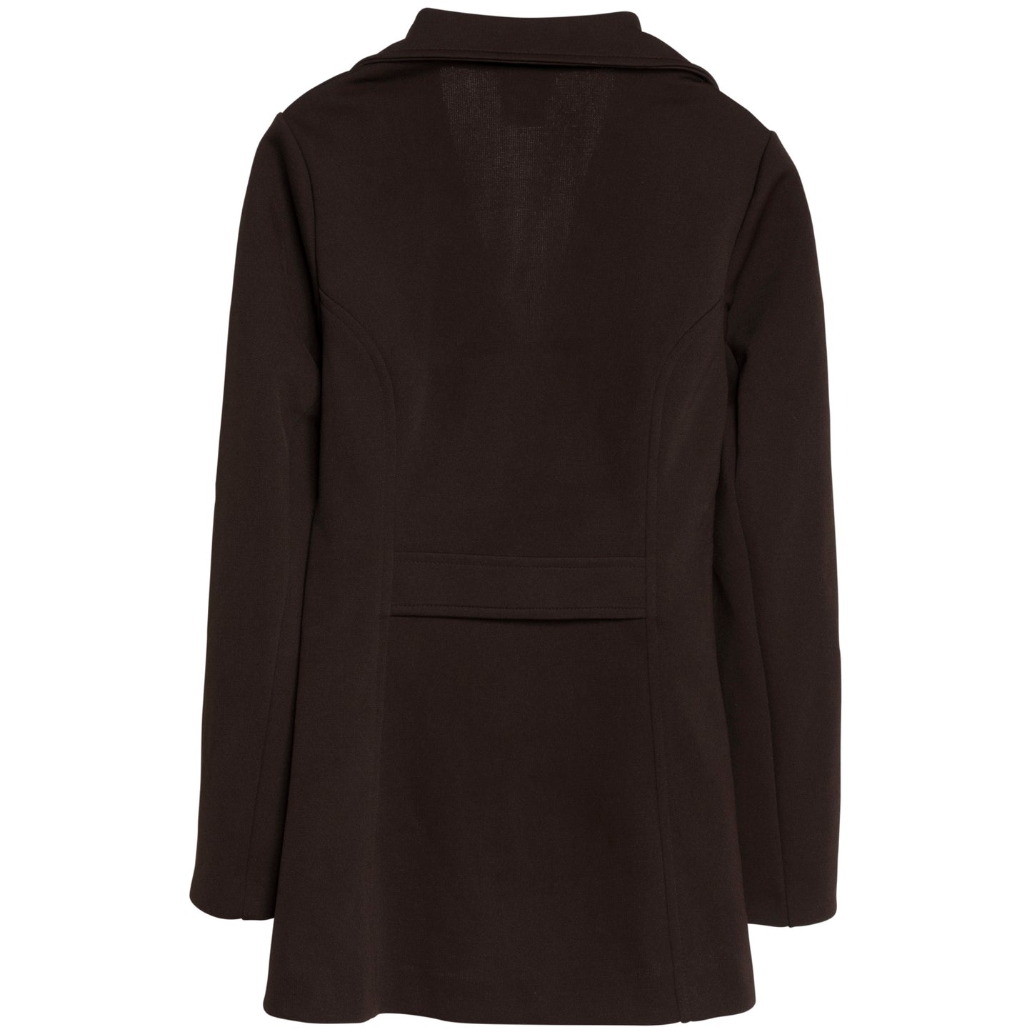 Finnlene Tech Knit Wide Peaked Pinch Back Blazer