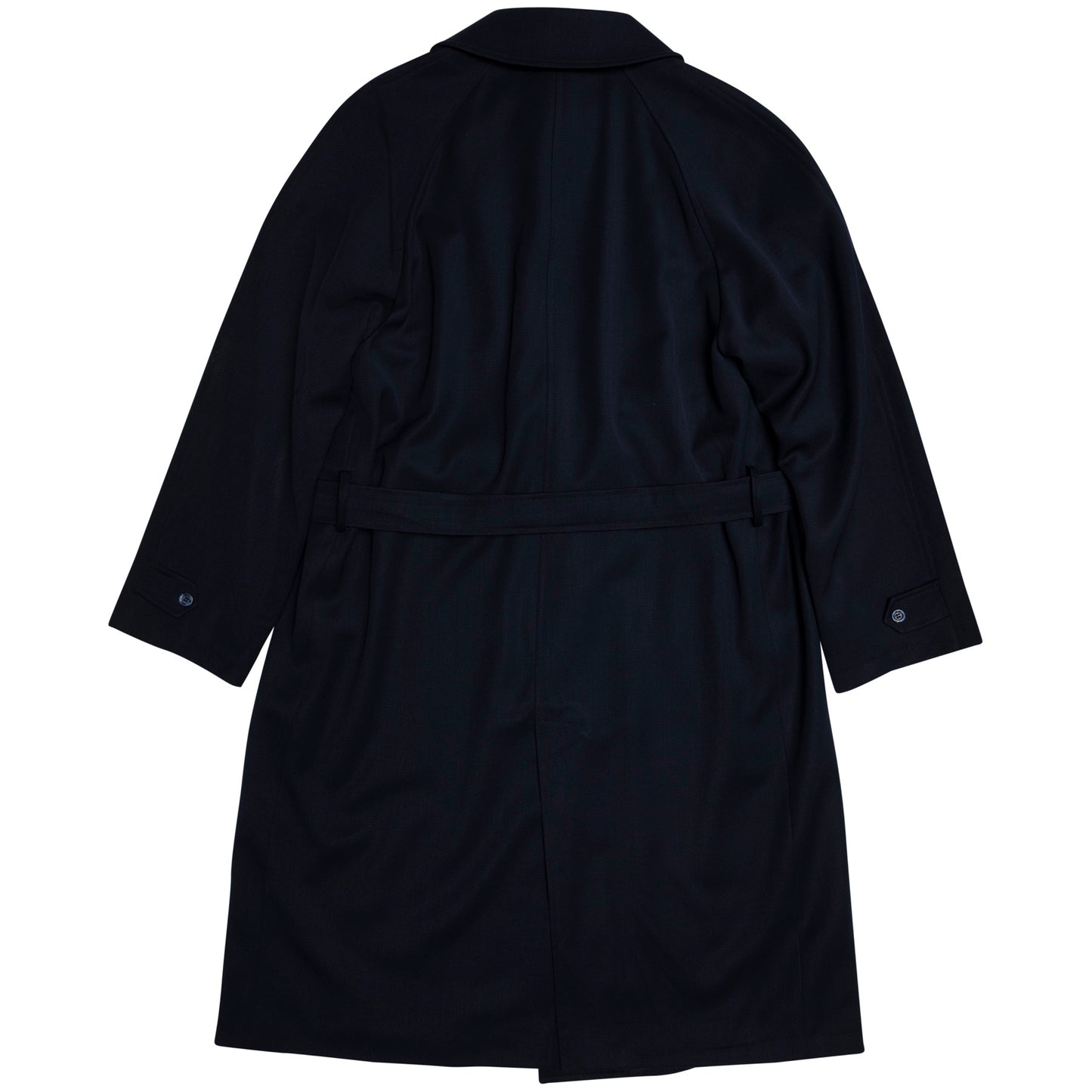 Woolmark Pure Virgin Wool Gabardine Weave Box Coat