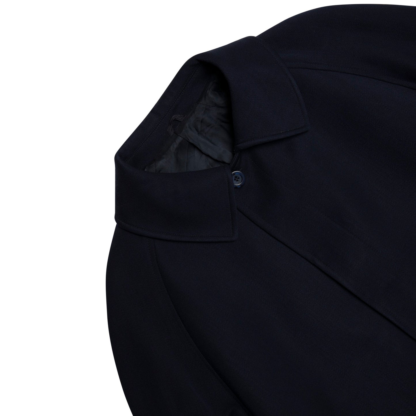 Woolmark Pure Virgin Wool Gabardine Weave Box Coat