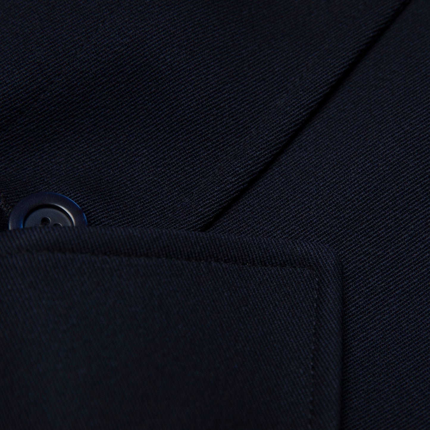 Woolmark Pure Virgin Wool Gabardine Weave Box Coat