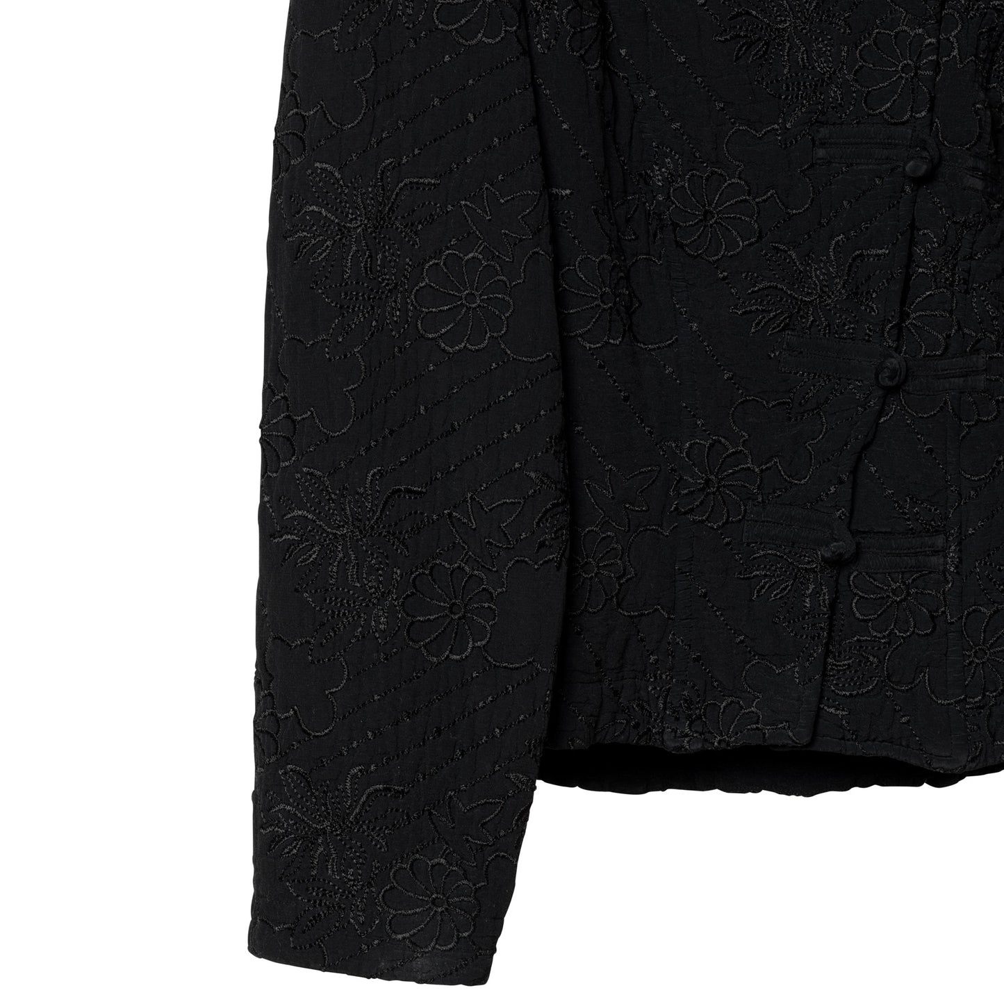 Vintage, Virgin Wool, Embroidered, Monastic