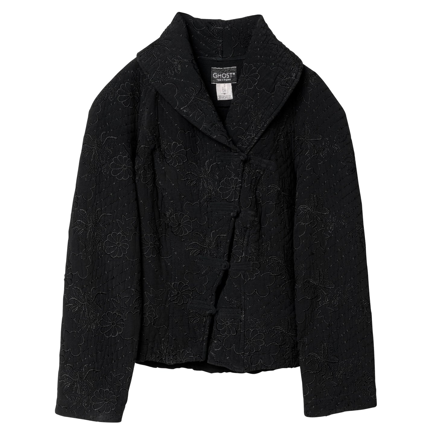 Vintage, Virgin Wool, Embroidered, Monastic