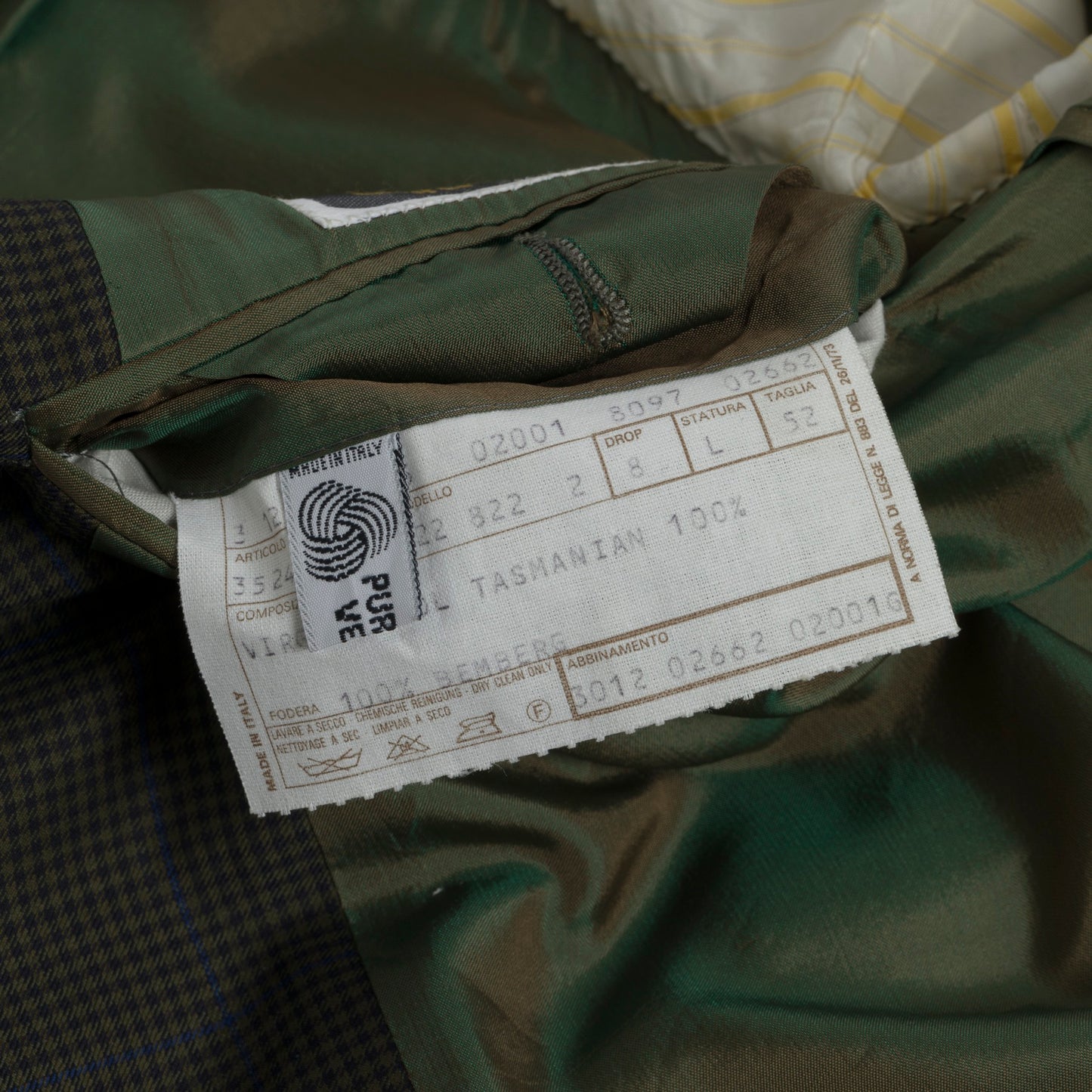 70s, Tasmanian Wool, Windowpane, Micro Houndstooth