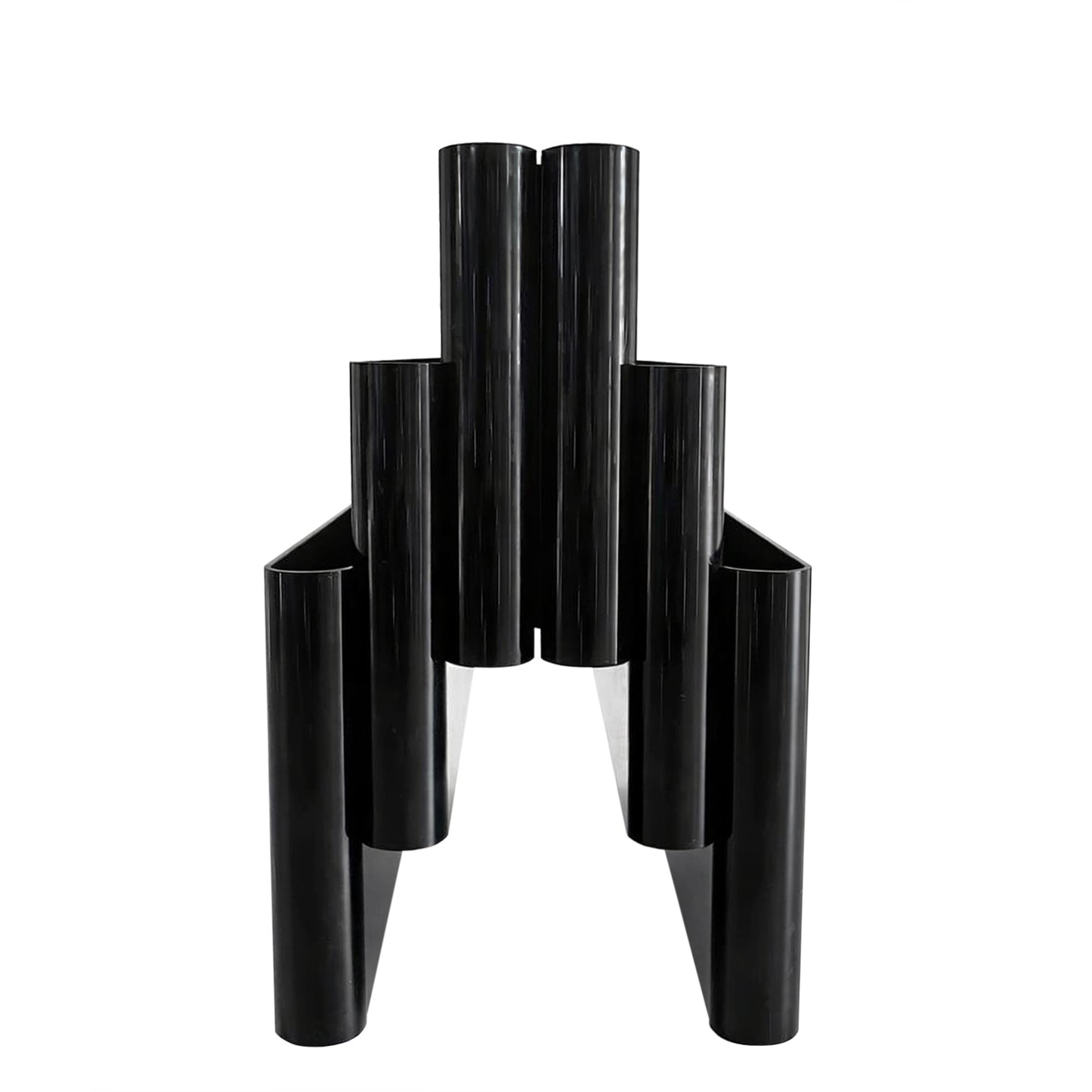 Magazine Rack, Injection-Molded ABS Vertical Compartment System, CIrca 1972