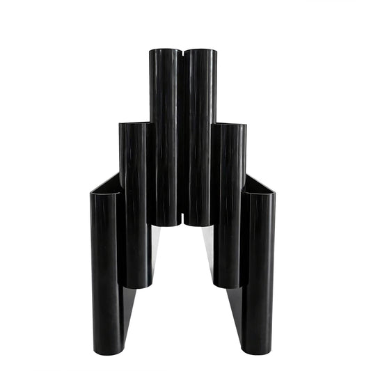 Magazine Rack, Injection-Molded ABS Vertical Compartment System, CIrca 1972