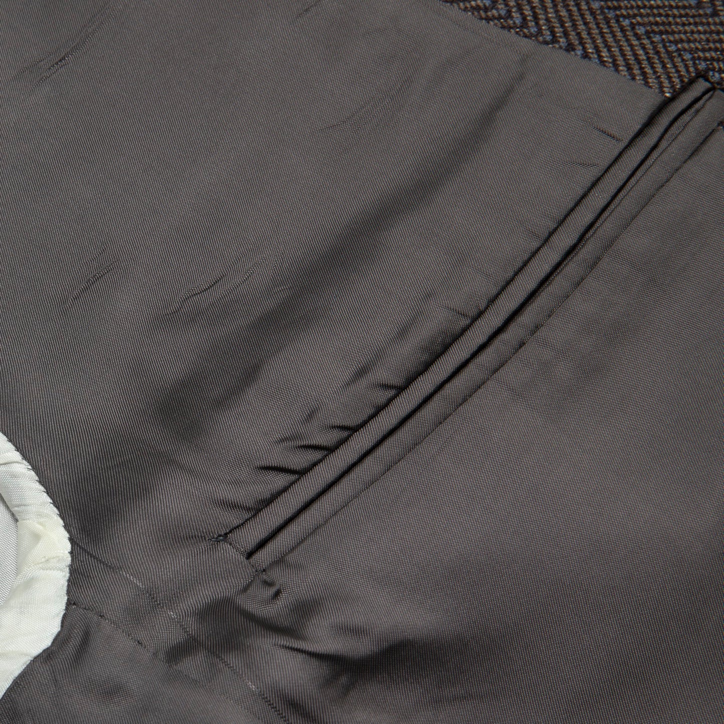 60s Virgin Wool Herringbone Weave Ivy League Sport Coat