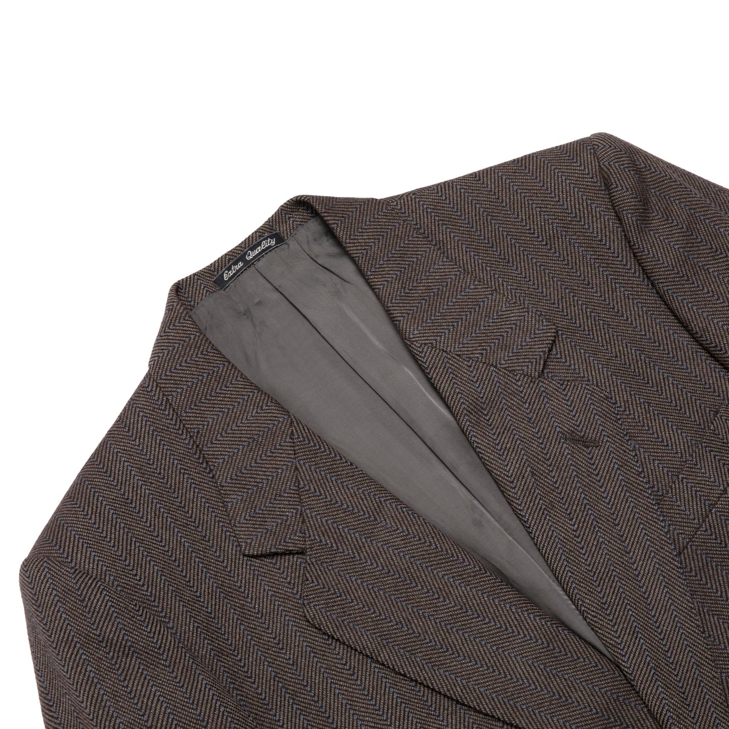 60s Virgin Wool Herringbone Weave Ivy League Sport Coat