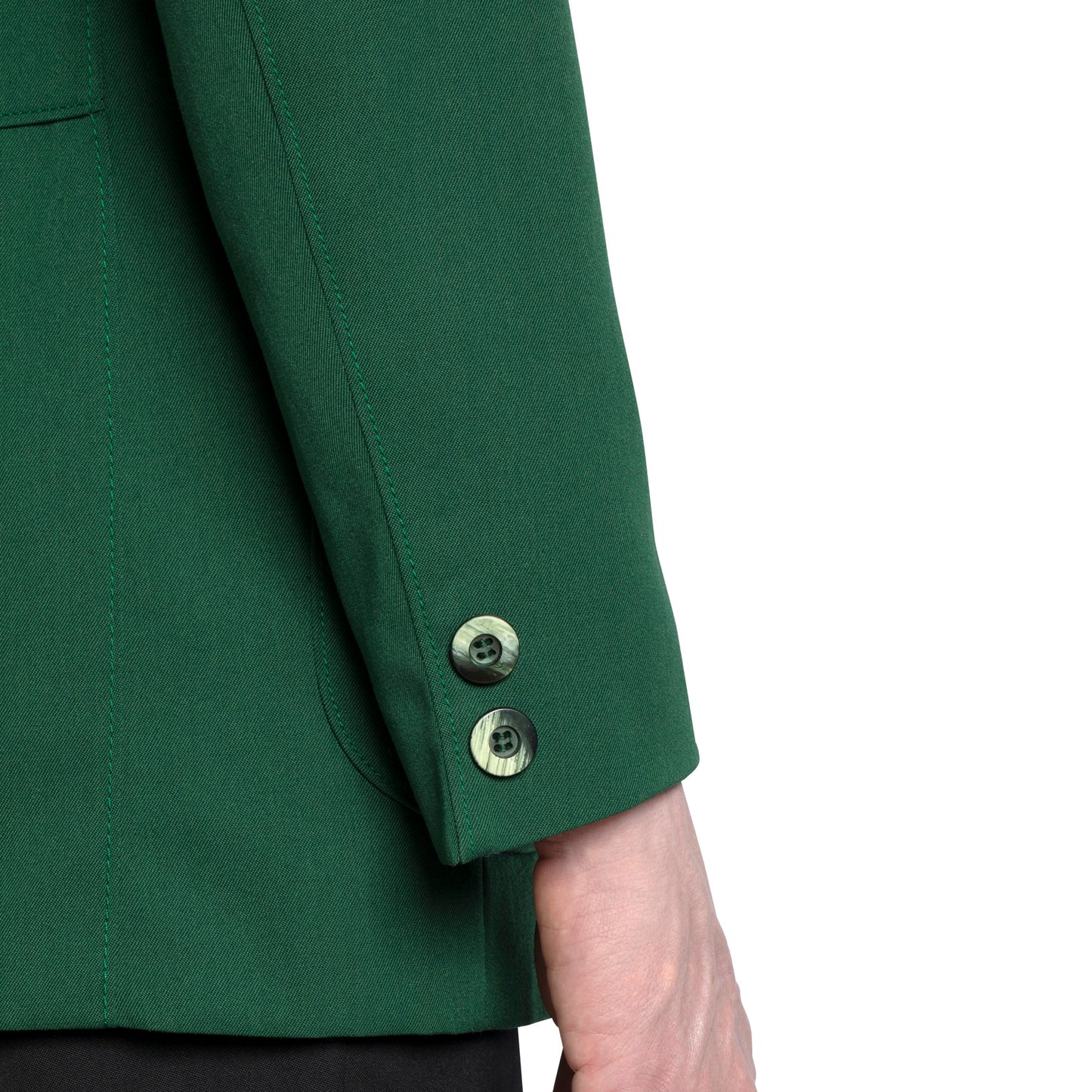 Terylene Twill Weave Worsted Wool Blend Western Shooting Jacket
