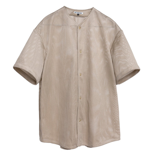 Double Mesh Polyamide Baseball Jersey