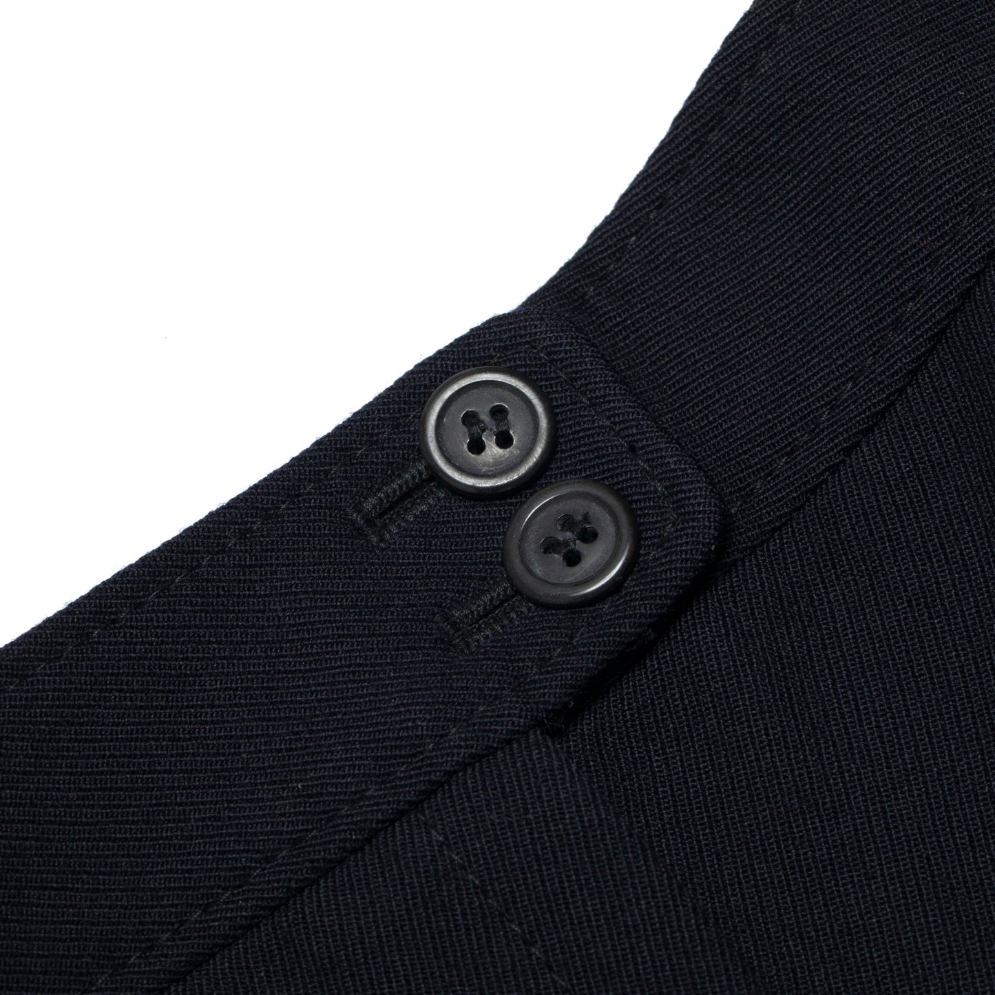70s, Woolmark, Steep Diagonal Twill Weave, Clean Front, Structural