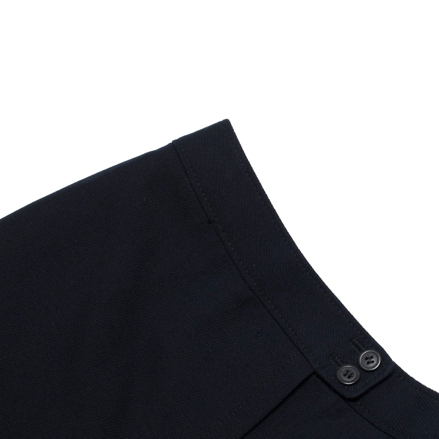 70s, Woolmark, Steep Diagonal Twill Weave, Clean Front, Structural