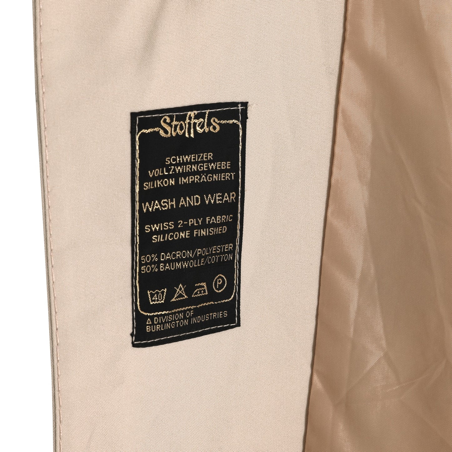 70s, Stoffels Swiss 2-Ply, Dacron, KappAhl Import