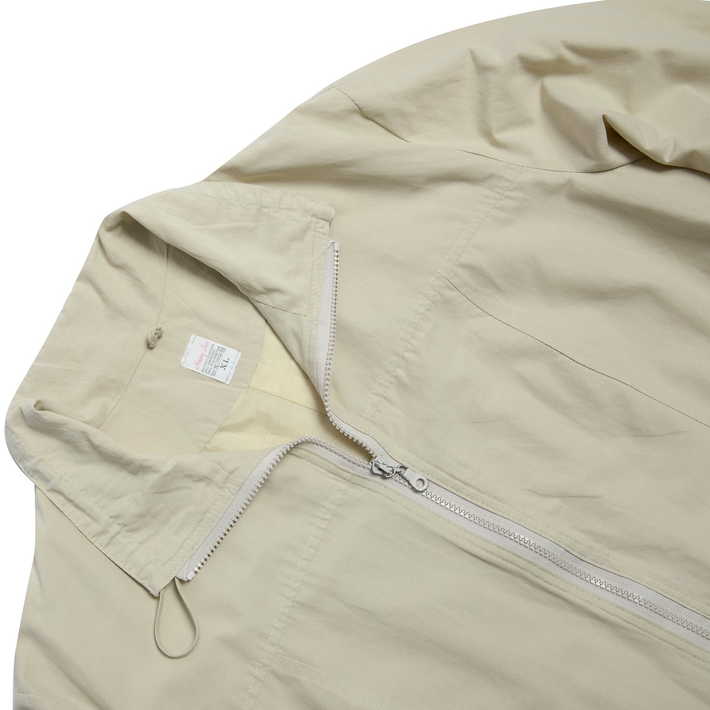 Crash Weave Viscose Windbreaker Jacket