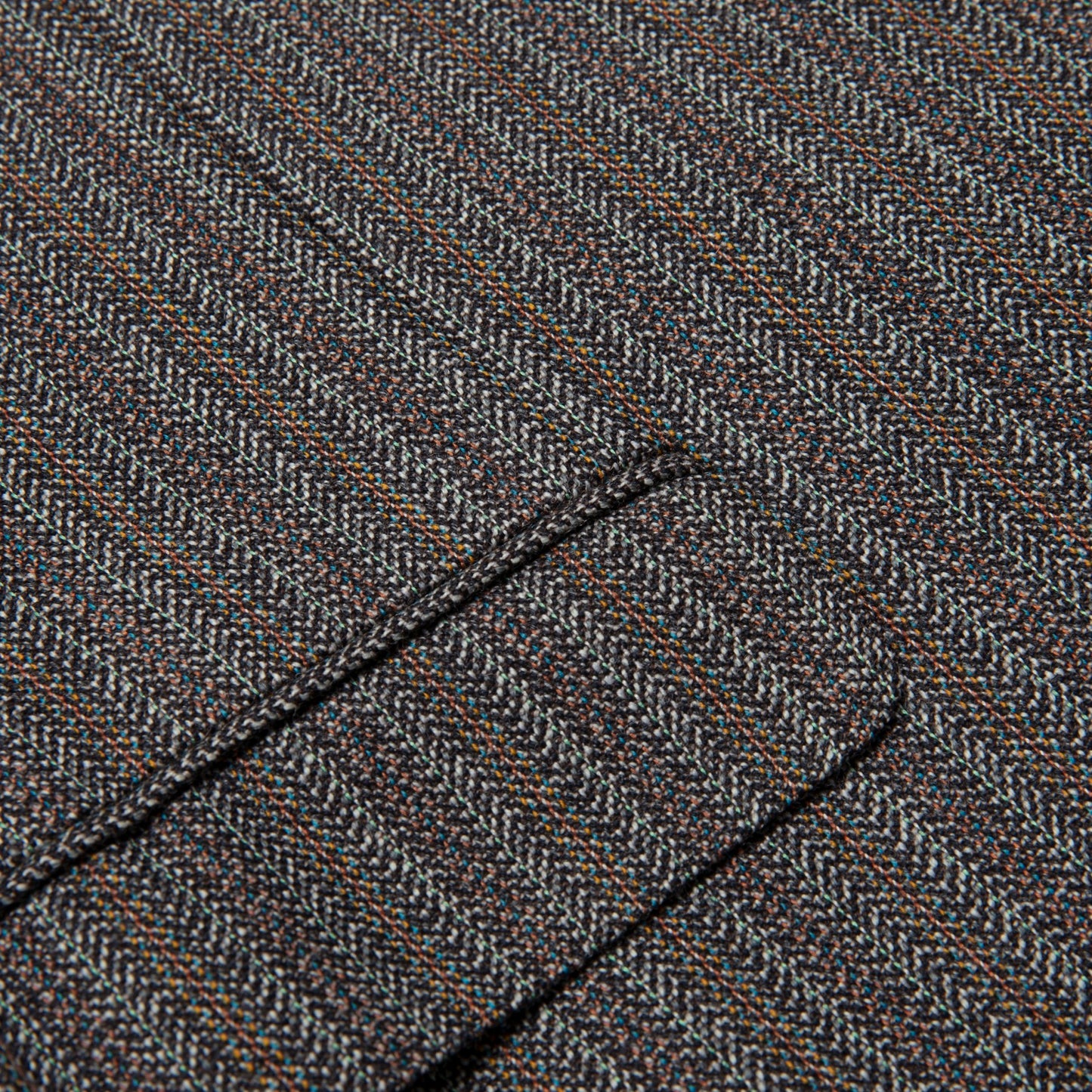 Vintage, 1990s, Gledhill, Multi-Stripe Herringbone