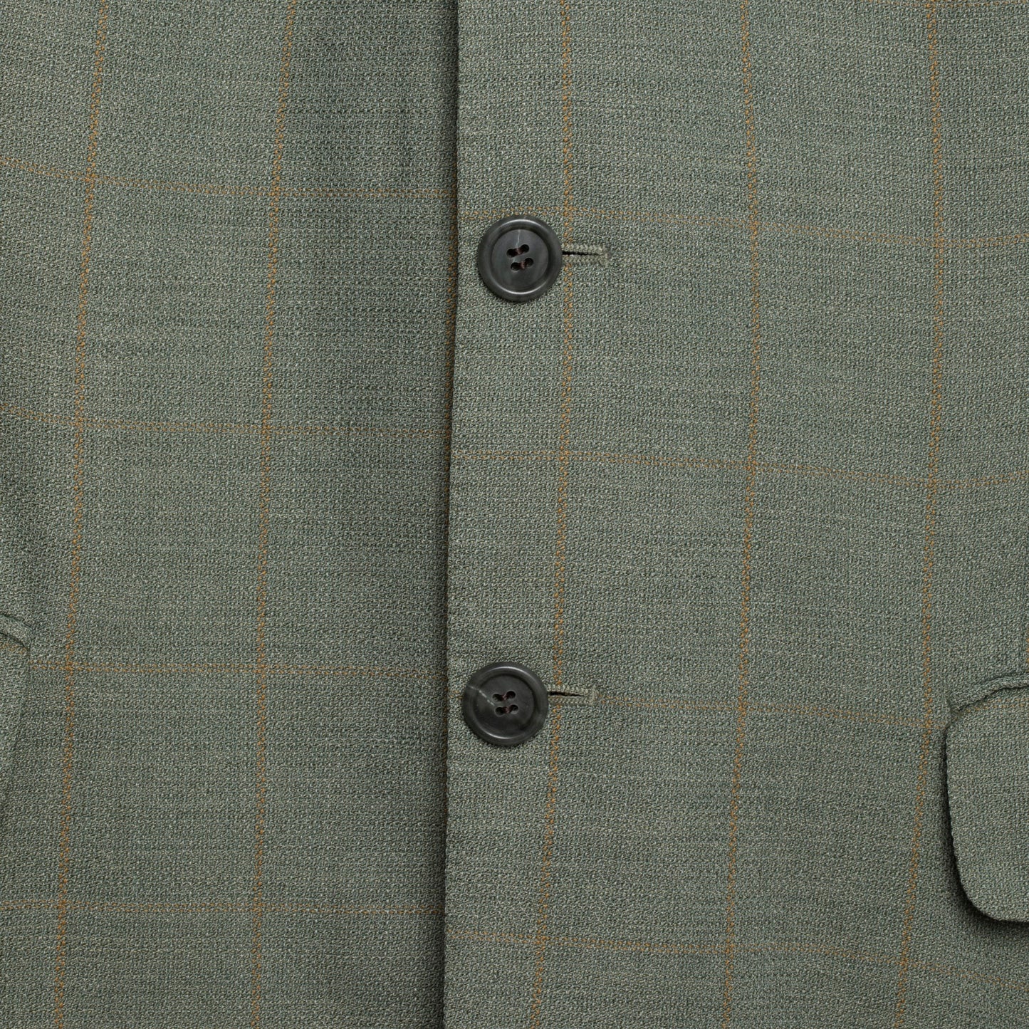 Lanificio Privernum Crêpe Weave Schurwolle Windowpane Cutaway Jacket