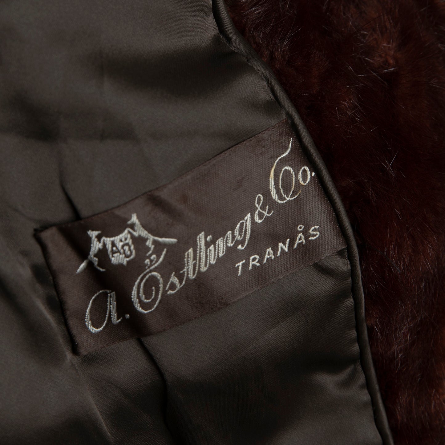 Vintage, 1960s, A. Östling & Co., Mink