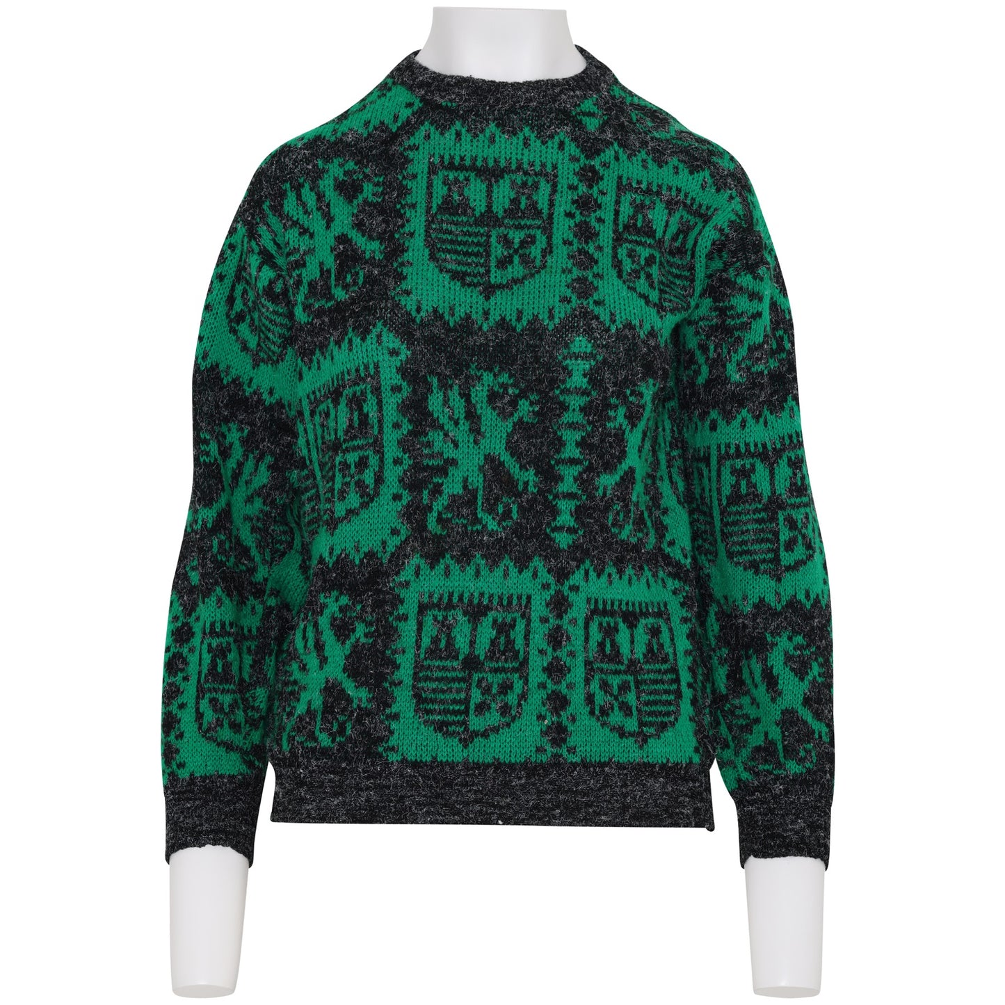 90s, Neo-Baroque Heraldry, Gothic Symbolism, Emerald