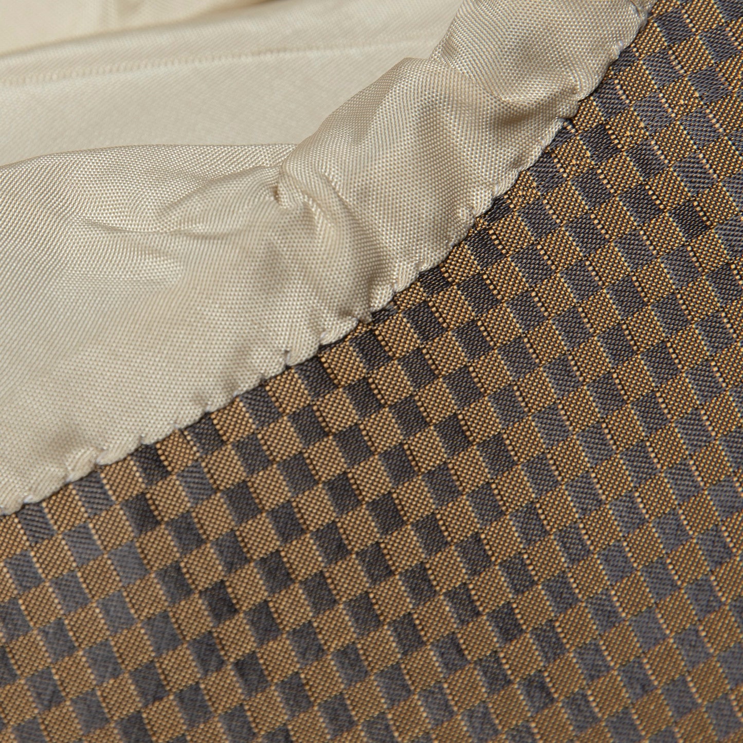Overcheck Herringbone Tweed Virgin Wool Polo Coat