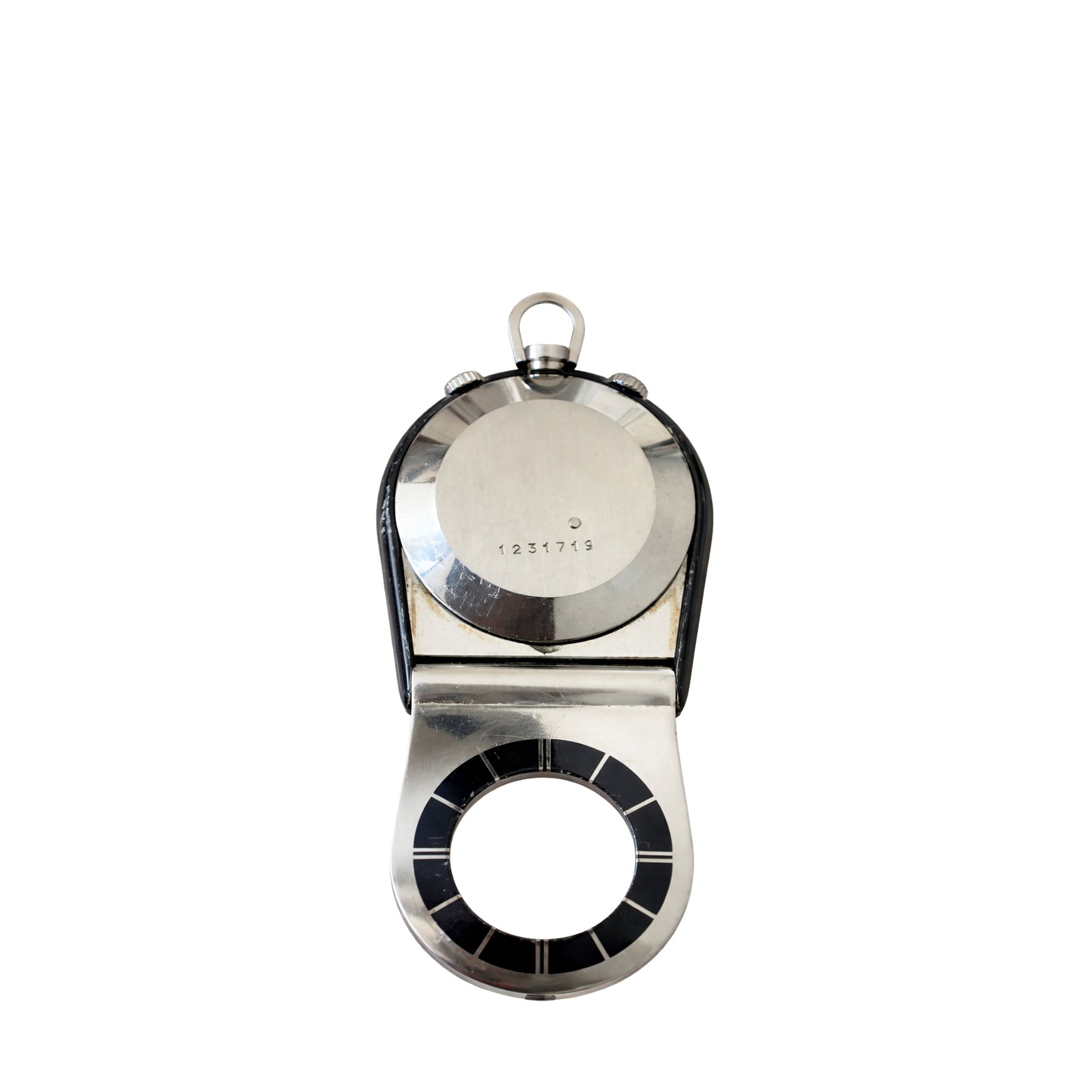Memovox Travel Alarm, Folding Desk Case with Date Aperture, Circa 1960s
