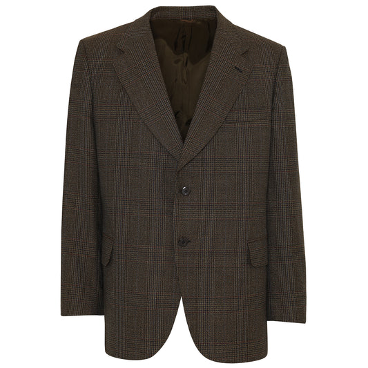 Vintage, 170s, Glen Check, Worsted Wool, Elizabeth Street